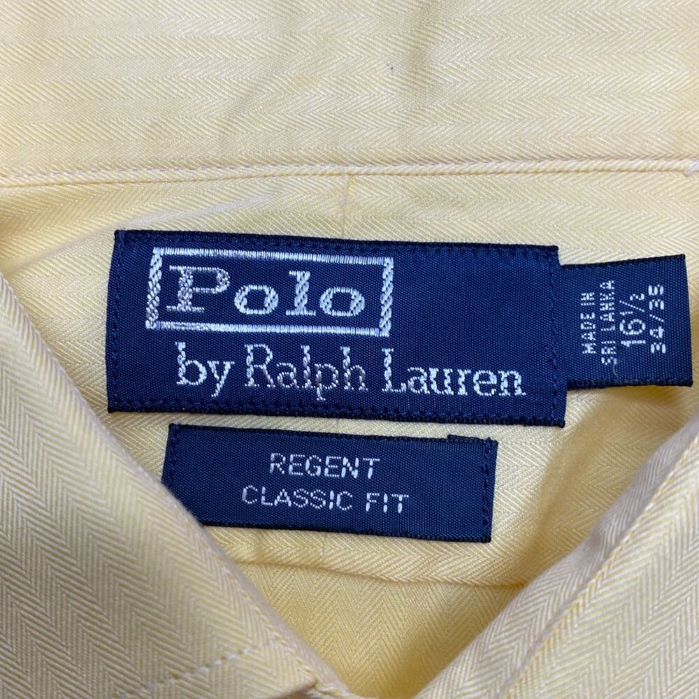 Polo Ralph Lauren Regent Classi Fit Mens Long Sleeve Shirts 16.5 34-34